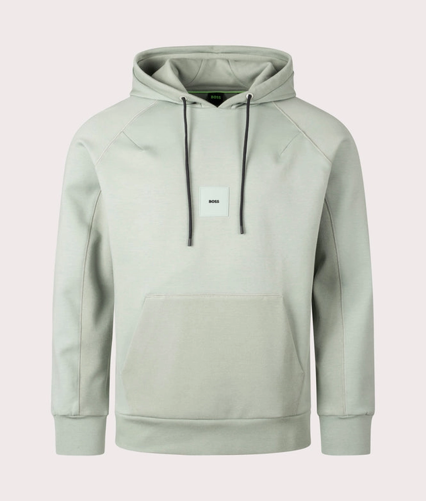 Hugo Boss Mens Soody Rib Hoodie